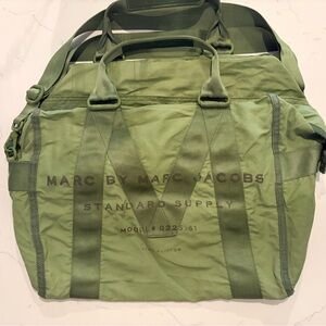 Marc by Marc Jacobs Green Weekender Duffle (pre-loved)